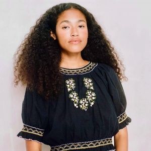 Christy Dawn The Prim Top | Night Embroider XS